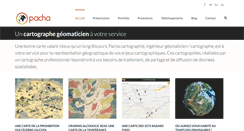 Desktop Screenshot of pacha-cartographie.com