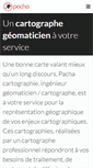 Mobile Screenshot of pacha-cartographie.com